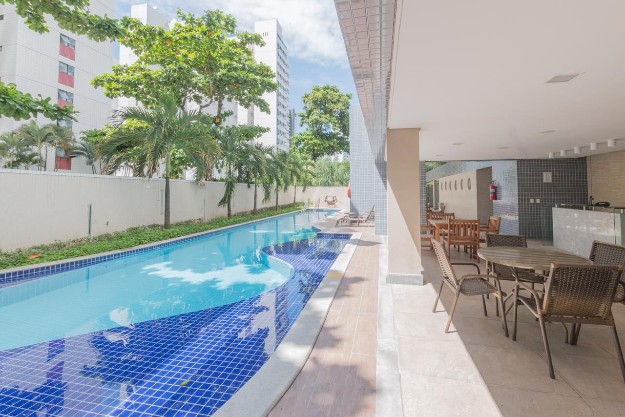 Excelente Flat Em Boa Viagem 2 Quartos Beach Class Ideal Para Familia Ou Negocios Nob2105 Recife Eksteriør bilde